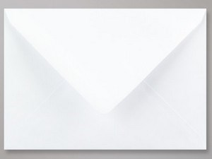 Kuverter, 50 stk. C6, 11,4x16,2 cm. med flab lukning.